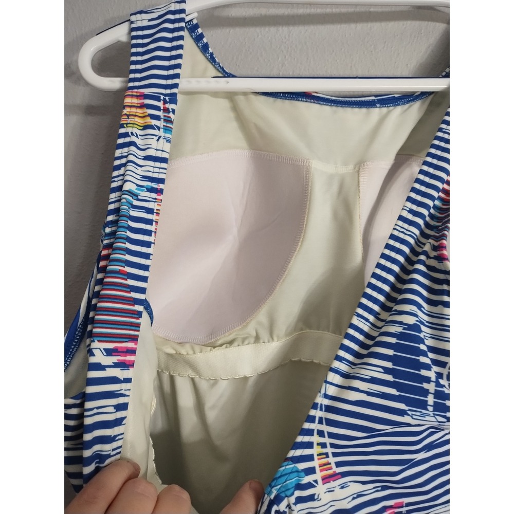Lands End Womens Plus Size 22W One Piece Swimsuit Beach Vacation Resortwear - Picture 4 of 4